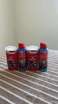 old spice deodorant & body spray $5 each