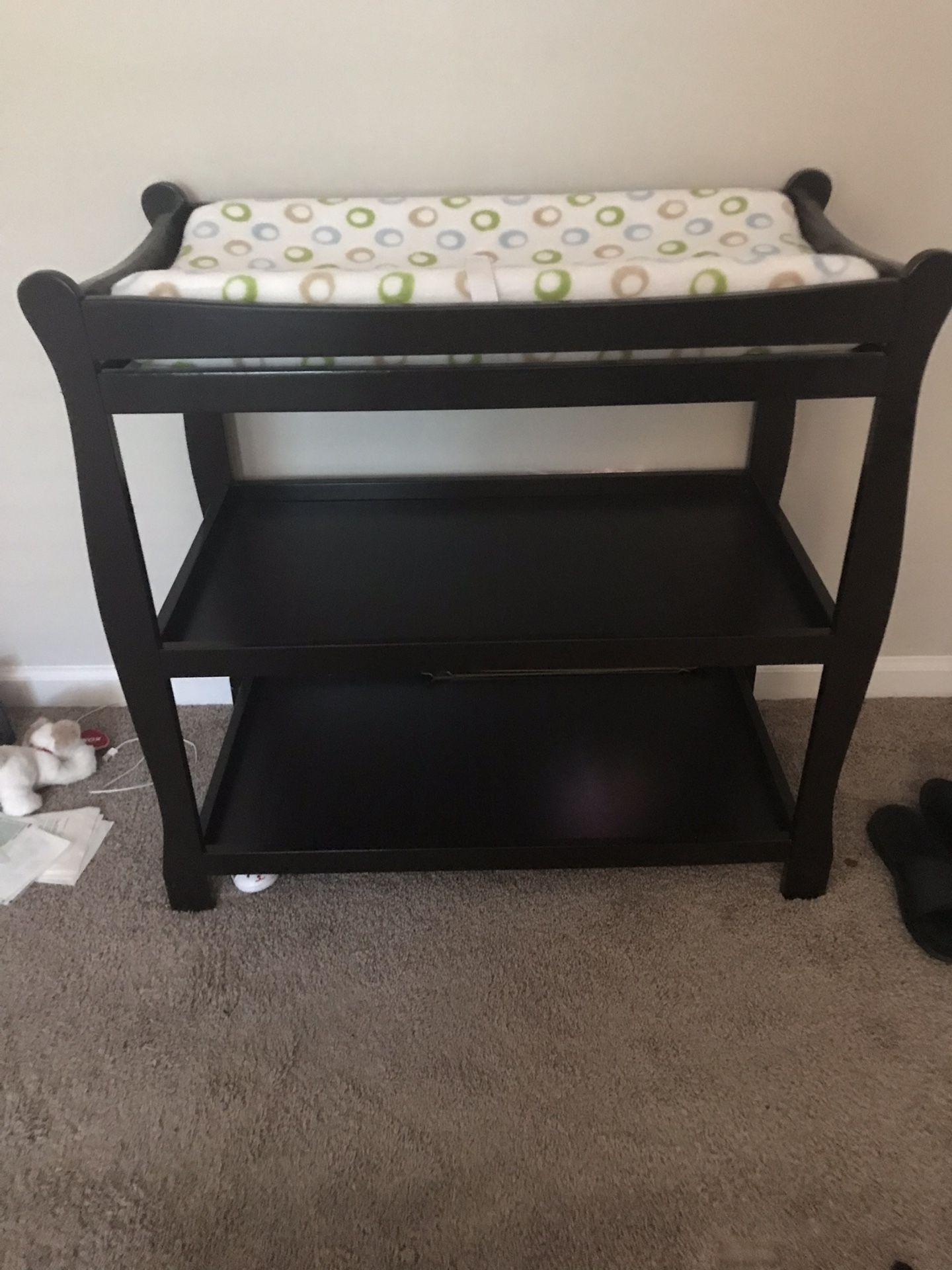 Baby changing table