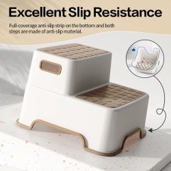 Toddler Step Stool 2 Pack for Bathroom Sink
