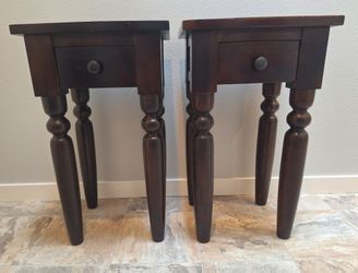 Pair of World Market End Tables.