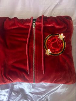 🐉 Disney Mulan Embroidered Velour Zip-Up Hoodie 🐉
