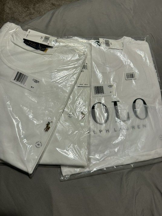 Polo Tees 2XL tall, Nike Air Vapor Max Plus Size 13