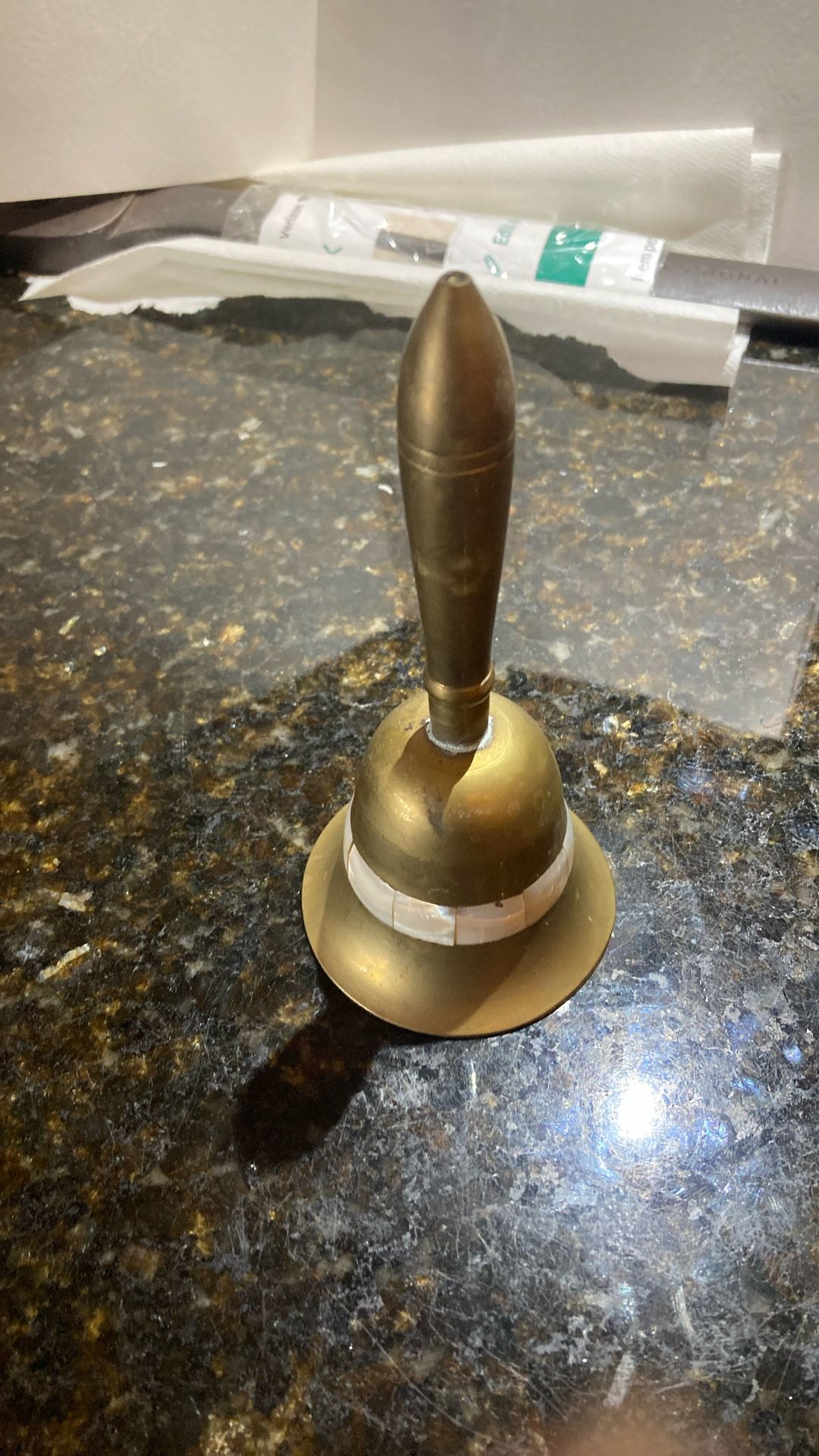 6” Bell With Inlay No Clapper D2