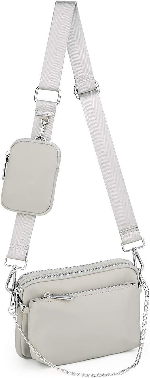 UTO Small Crossbody Bags for Women 3 in 1 Trendy Belt Purse Fashion Mini Cute Sling Fanny Pack