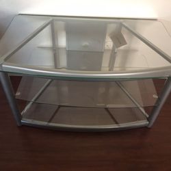 T v. Glass stand Very good condition