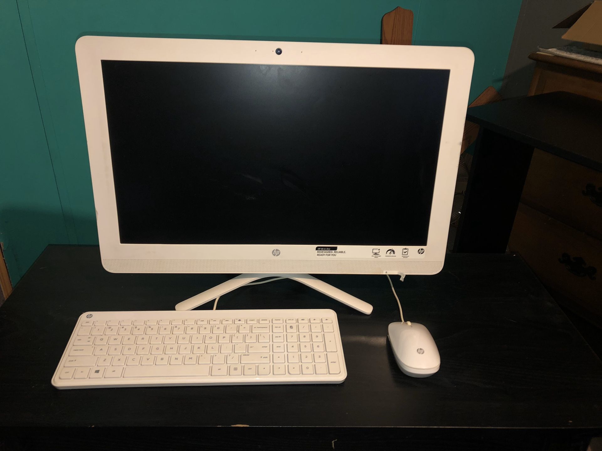 HP all-in-one desktop