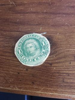 Martha Washington 1 cent U.S postal card