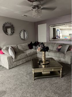 Light Grey Sectional Sofa