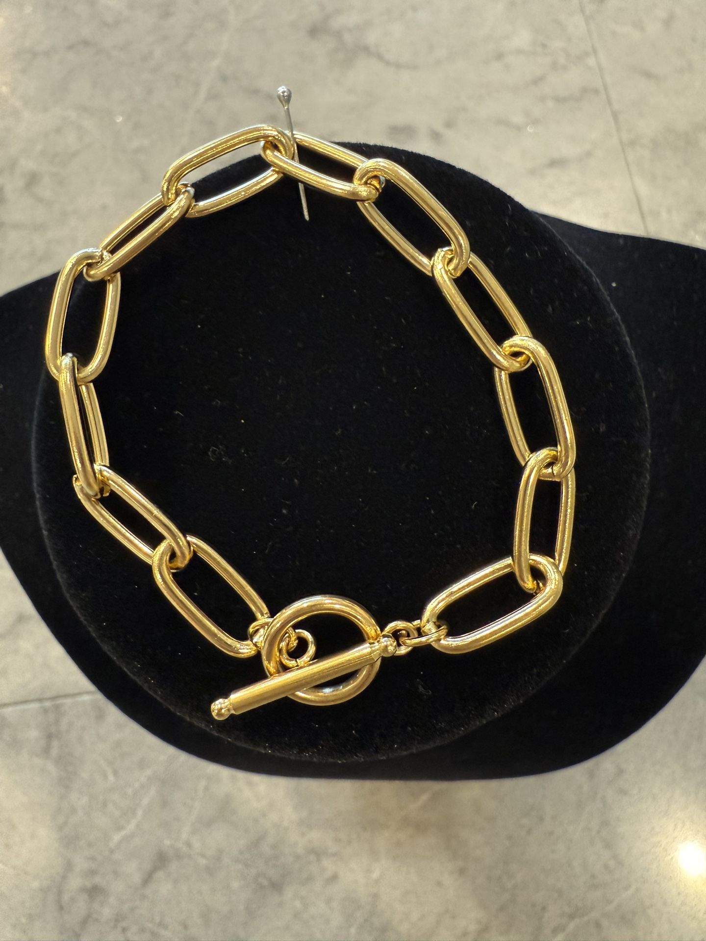 Paper Clip  Bracelet 