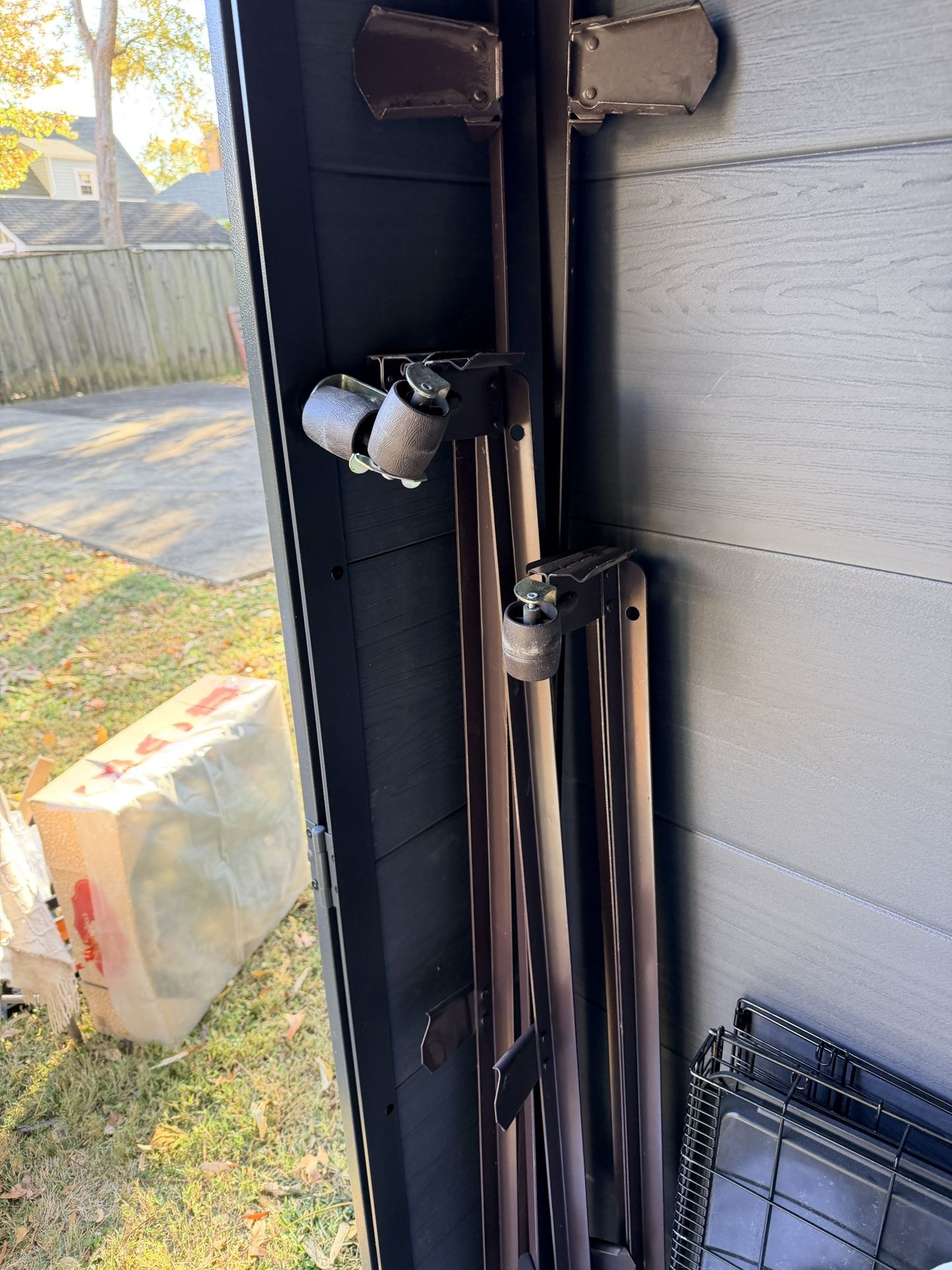 Adjustable metal Bed frame Full/Queen Size with Wheels