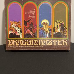 Vintage Dragonmaster Fantasy Board Game