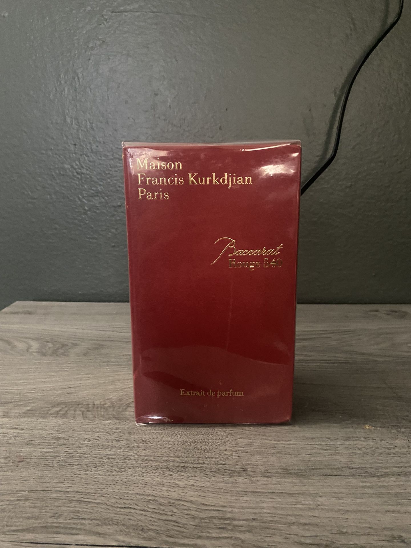 Maison Francis Kurkdjian Baccarat Rouge 540 Extrait de Parfum – 200ml (6.8oz) – Brand New & Sealed