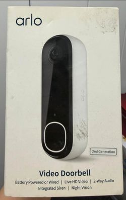 Arlo Video Doorbell 2nd Generation
