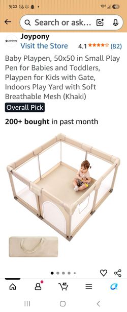 Joypony Baby Playpen 50x50 Khaki