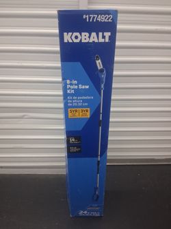 KOBALT 24V MAX Brushless 8-In Pole Saw Kit – NEW / OPEN BOX
