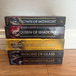 Original Cover Throne Of Glass Series 