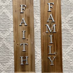 Faith & Family Signs