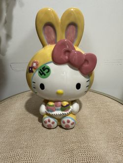 Hello Kitty Easter Bunny Ceramic