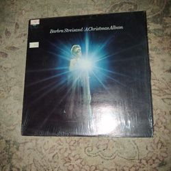 Barbara Streisand  Christmas Album Vinyl Record 