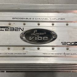 1200 Watt 2 Channel Car Amp