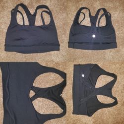 Lululemon bras size 4