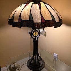 2 Colour Creations Timeless Serenity Tiffany Lamps