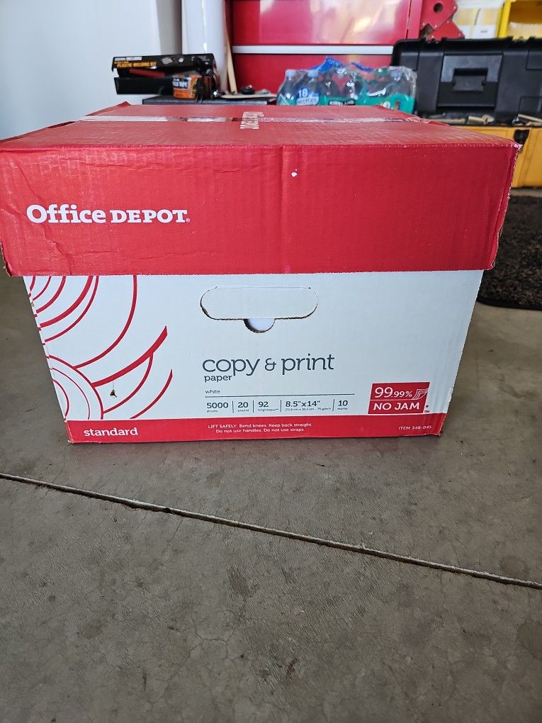 Copy Paper Legal Size 8.5" X 14"