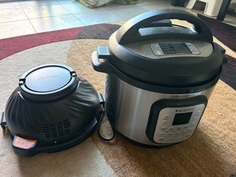 Instant Pot 9quart with Air Fryer Lid