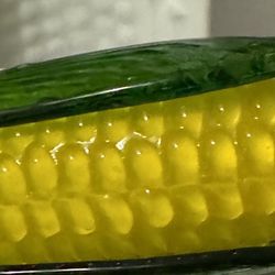 MURANO GLASS CORN ON THE COBB EXCELLENT CONDITION 