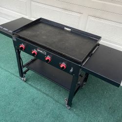 36" GRIDDLE COOKING STATION (PLANCHA GRANDE DE 36" PARA TACOS O PUPUSAS)