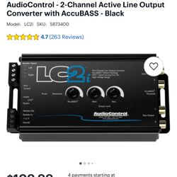 Line Out Converter $85 Or Best Offer Just The Converter 