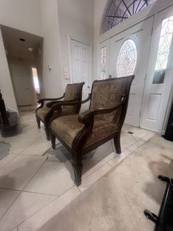 Ashley furniture, upholstery designer chairs