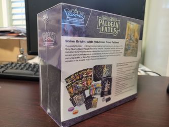 Pokemon Paldean Fates Pokemon Center ETB 620 OBO