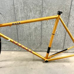 Voodoo Rada Road Bike / Touring Steel Frame / Easton EC70 Full Carbon Fork