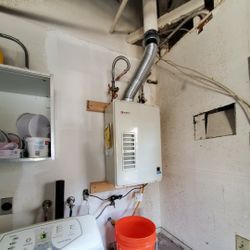 Water Heater, Water Softener And Tankless Install
