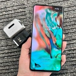 Samsung Galaxy S10+, 128GB,  Factory Unlocked,  Excellent Condition.  Like New 
