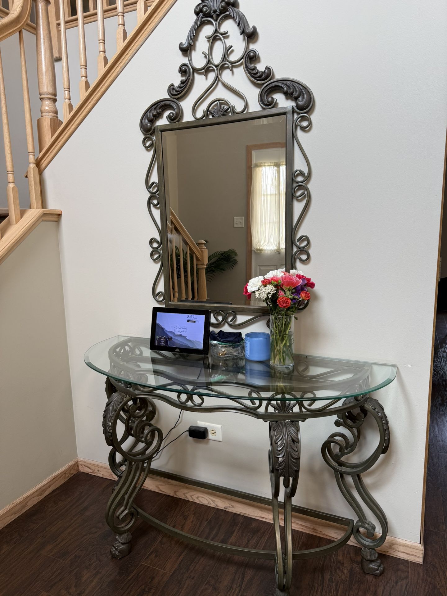 Console Table And Mirror