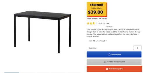 Ikea Table