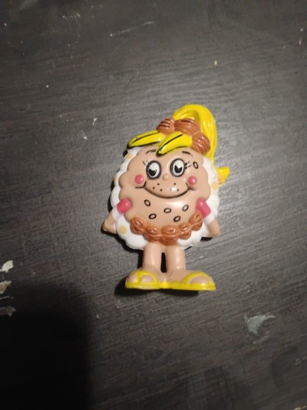 vintage IHOP Pancake Kids toy figure of the character Rosanna Banana. 