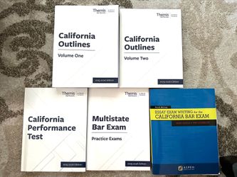 CA Bar 2026 Exam Books