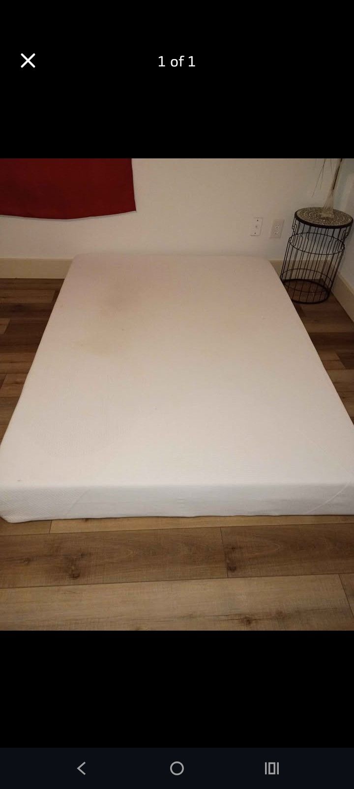 $25 COMFORT FOAM QUEEN MATTRESS MUST PICKUP TODAY