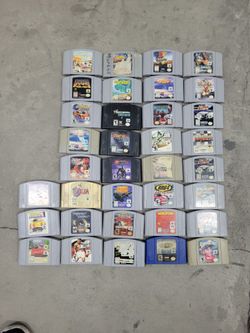 Nintendo  64 Cada Uno $40