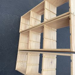 Wooden Wall Shelves 