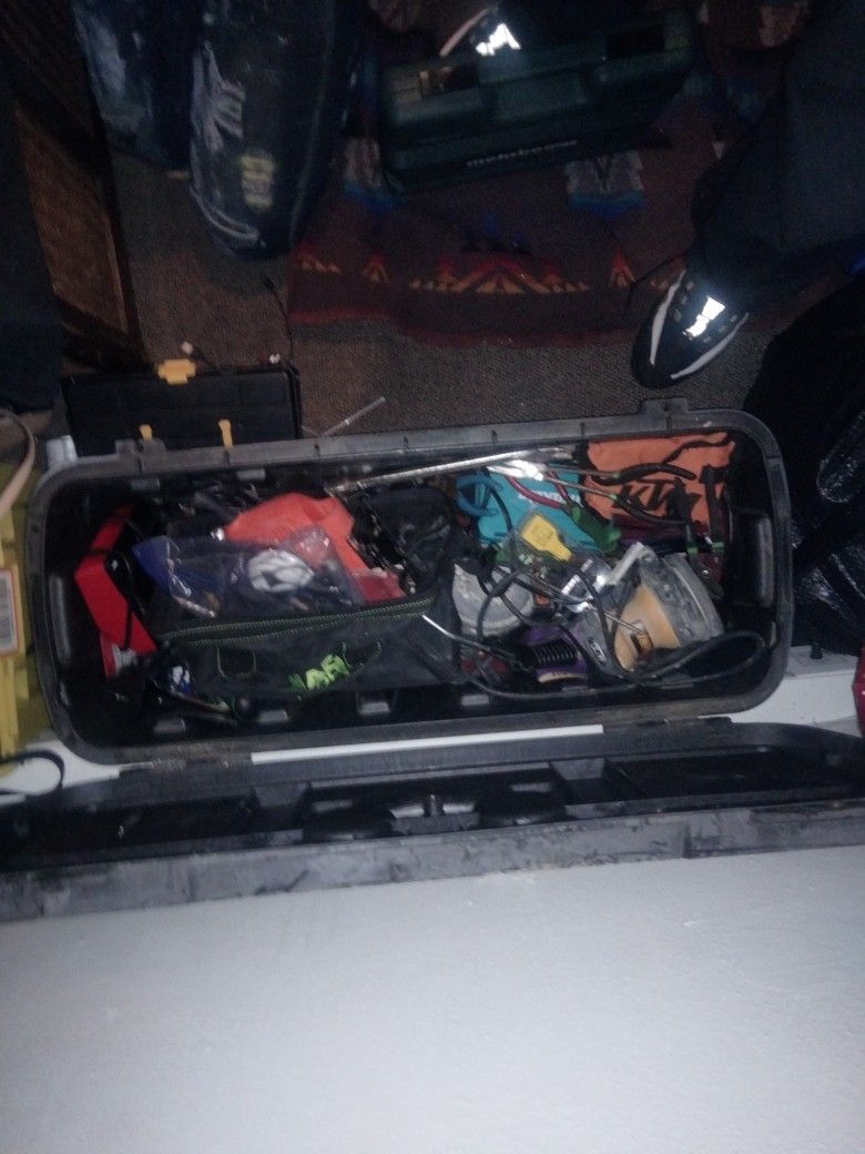 Toolbox Full Of A Little Bit Of Everything From Sanders To Socket Be Sets
