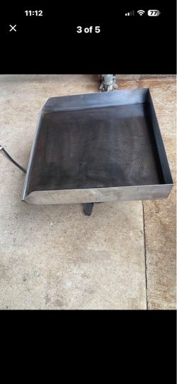 Propane Gas Griddle Grill 24" 1/2" Plate