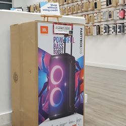 Jbl Party Box 310 Bluetooth Speaker Brand New - $1 DOWN TODAY, NO CREDIT NEEDED