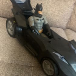 Batman Car With Batman