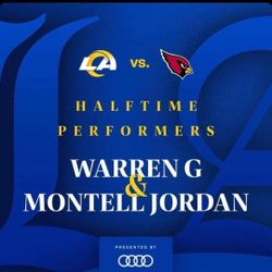 Rams Vs Cardinals Tailgate Pass Only!!