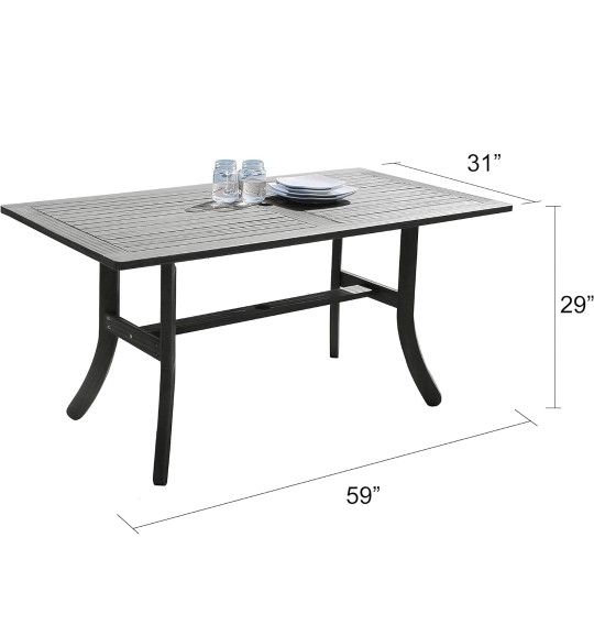 Greywashed Outdoor Table