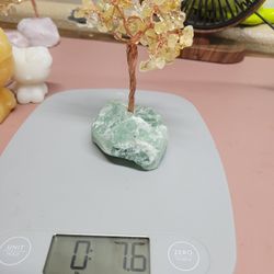 Citrine And Amazonite Crystal Tree